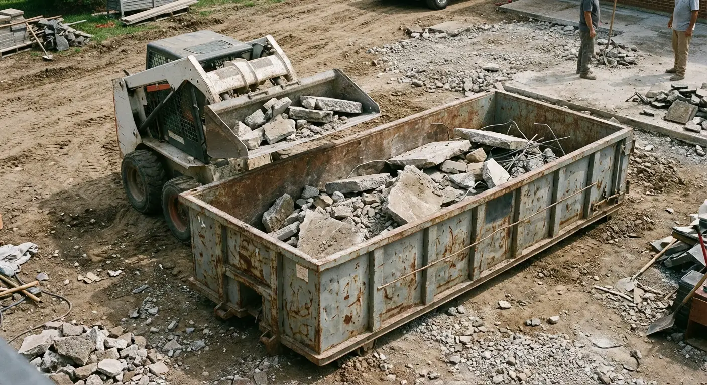 Heavy Concrete Patio Removal in Burbank, CA