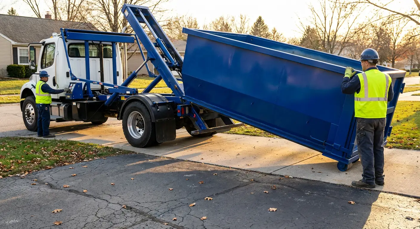 Roll-off dumpster rental service in Burbank, CA